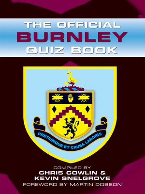 cover image of The Official Burnley Quiz Book